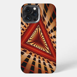 3D Fantasy Network Modern Fractal Graphic Design iPhone 13 Pro Max Case