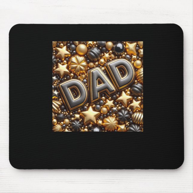 3d Father Day  Mouse Pad (Front)