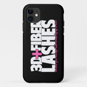 3D + Fibre Lashes iPhone 11 Case