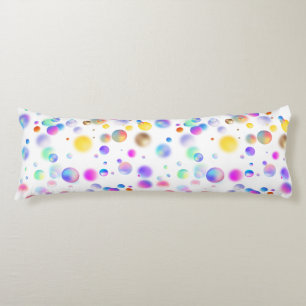 3D Floating Balls Pattern. No BG Body Cushion