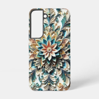 3D Floral Design Samsung Galaxy Case