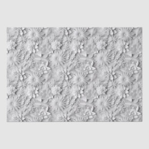 "3D" Floral Wedding Mother's Day Valentine Tissue Paper
