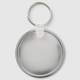 3D Foil Seal Elegant Excellence Award Medal Silver Key Ring
