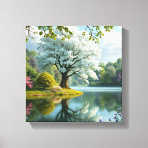 3D Forest Textured Wall Art Landscape Tree