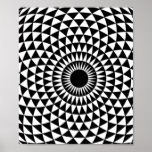 3D Fractal Optical Eye Pop White Illusion Poster<br><div class="desc">This poster pops especially if it's surrounded by colour decor. Your room will never be a bore. Be in the BLACK with this.</div>