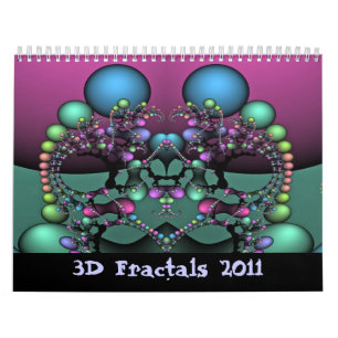 3D Fractals 2011 Calendar