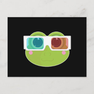 3D Frog (2) Postcard