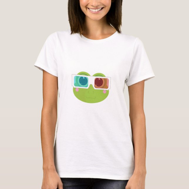 3D Frog (2) T-Shirt (Front)