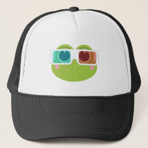 3D Frog (2) Trucker Hat