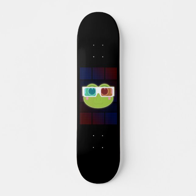 3D Frog Skateboard (Front)