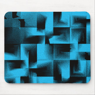 3D Geometrics - Cerulean Blue Deep AH2009 Mouse Pad