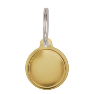 3D Gold Foil Seal Elegant Excellence Award Medal Pet Tag