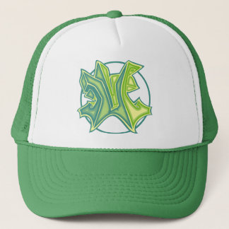 3d Graffiti logo - M - Trucker Hat