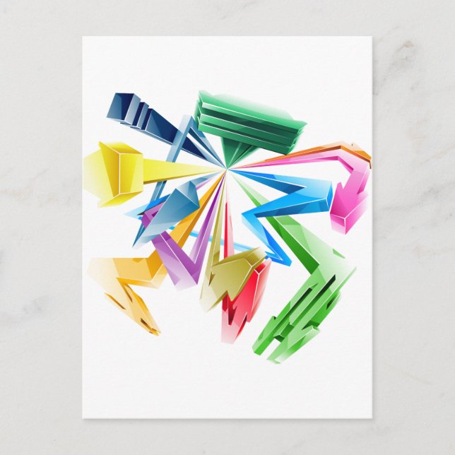 3d Graffiti Postcard (Front)