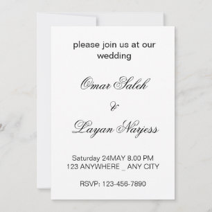 3D Heart Design Wedding Card