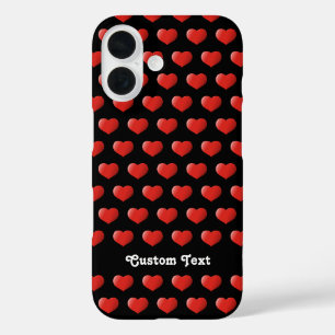 3D Heart Icon iPhone 16 Case