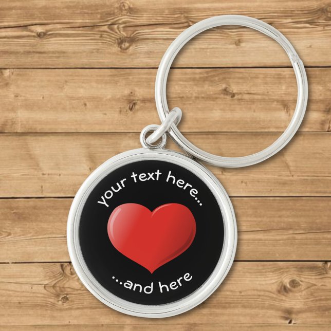 3D Heart Icon Key Ring (Creator Uploaded)