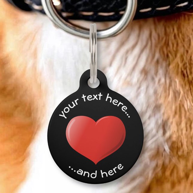 3D Heart Icon Pet Tag (Creator Uploaded)