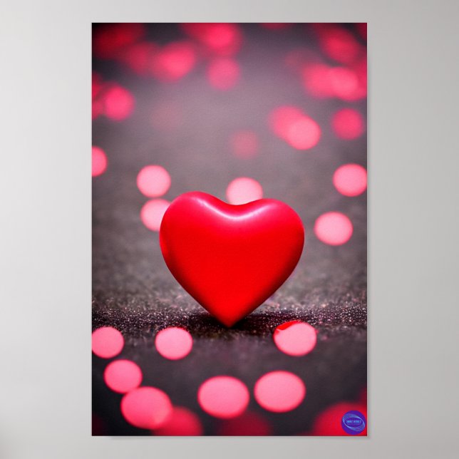3D HEART POSTER (Front)
