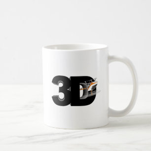 3d Helicopter Coffee Mug
