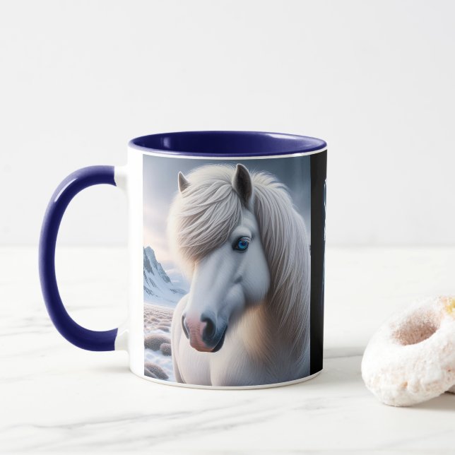 3D HORSIE MUG  (With Donut)