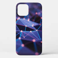 3D illustration. Abstract background, connection a