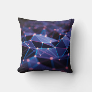 3D illustration. Abstract background, connection a Cushion