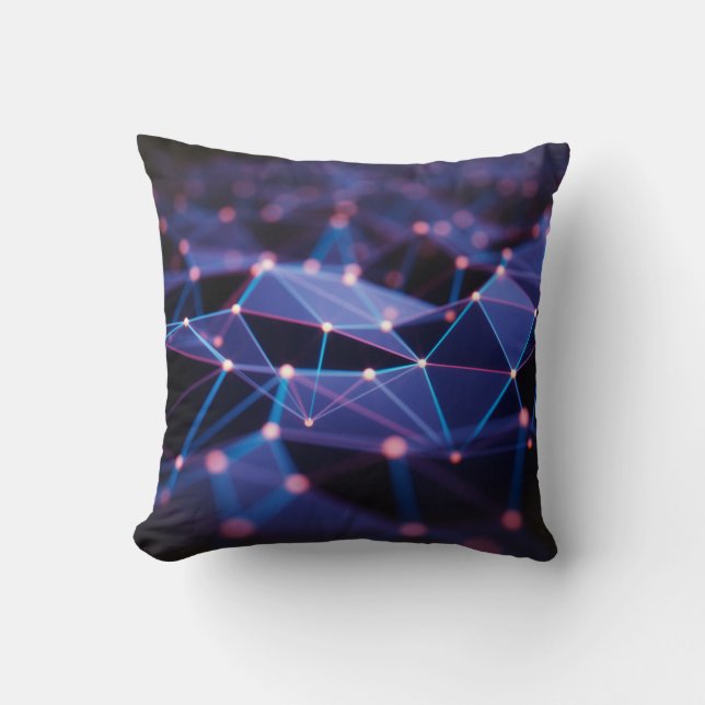 3D illustration. Abstract background, connection a Cushion (Front)