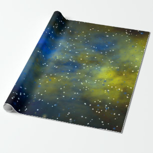 3D illustration, modern background illustration, f Wrapping Paper