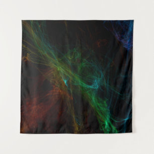 3d illustration of energy and emotion of colour. M Tapestry