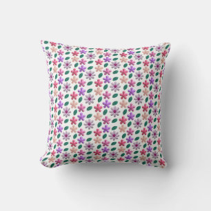 3d inflated Flowers Cushion