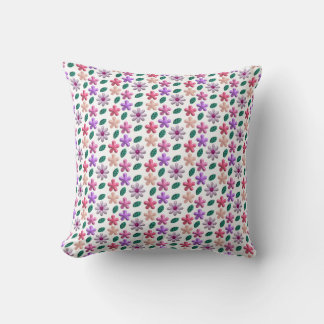 3d inflated Flowers Cushion
