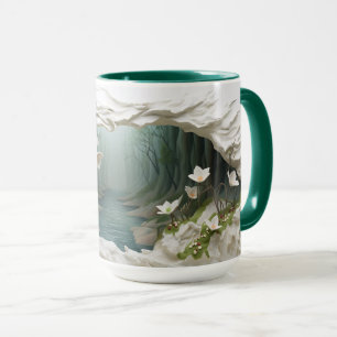3D Landscape Mug Wrap Sublimation mug