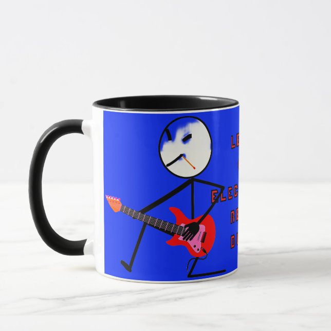 3D LET'S GO ELECTRONIC Mug (Left)