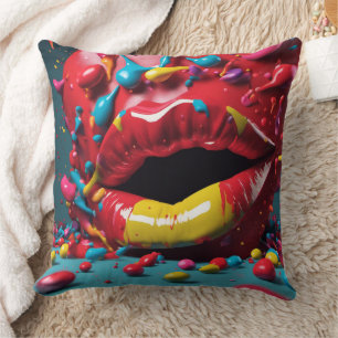 3D Lips - Cushion