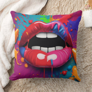 3D Lips - Cushion