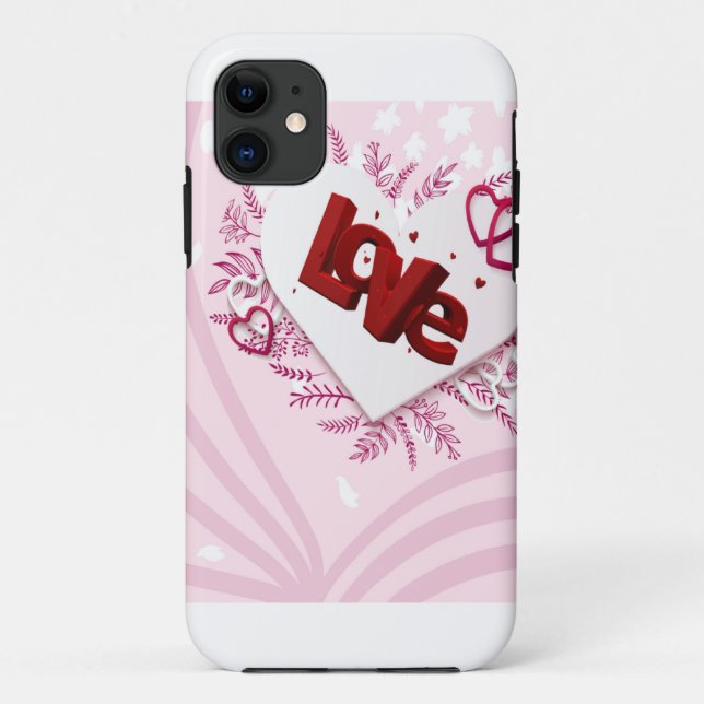3D love  Case-Mate iPhone Case (Back)