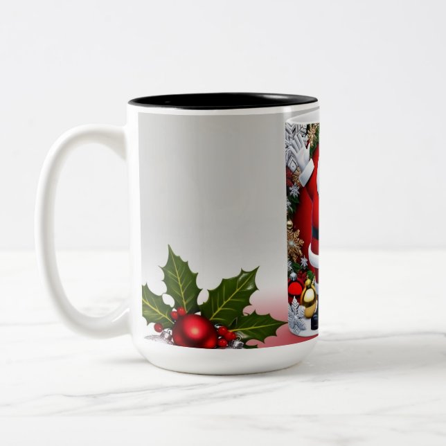 3D mug design Christmas (Left)