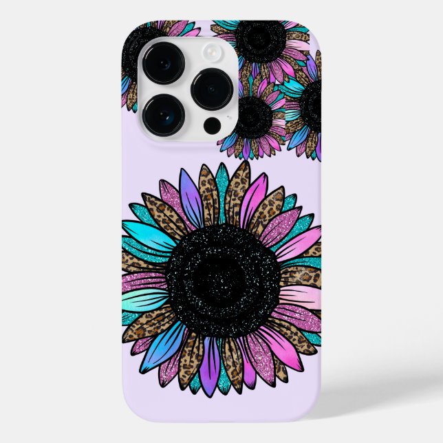 3D Multi Coloured Sunflower Case-Mate iPhone Case (Back)