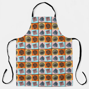 3D-Muster in Trendfarben - Apron