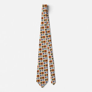 3D-Muster in Trendfarben - Tie