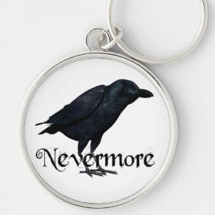 3D Nevermore Raven Key Ring