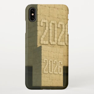  3D Number Design for New Year 2026 iPhone Case