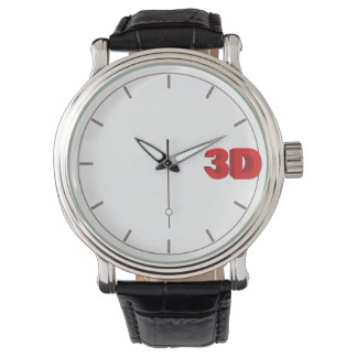 3D O'Clock. Watch