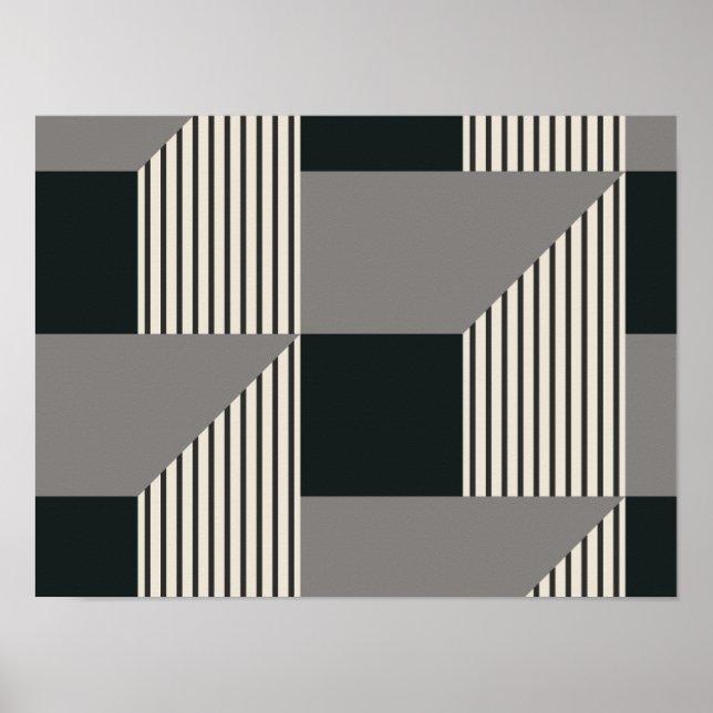 3D Pattern  Poster (Front)