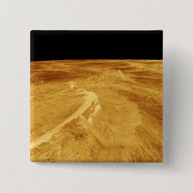 3D Perspective View of Latona Vorona 15 Cm Square Badge (Front)