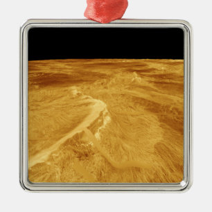 3D Perspective View of Latona Vorona Metal Ornament