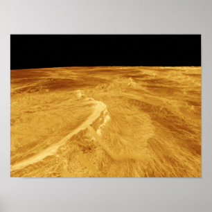 3D Perspective View of Latona Vorona Poster