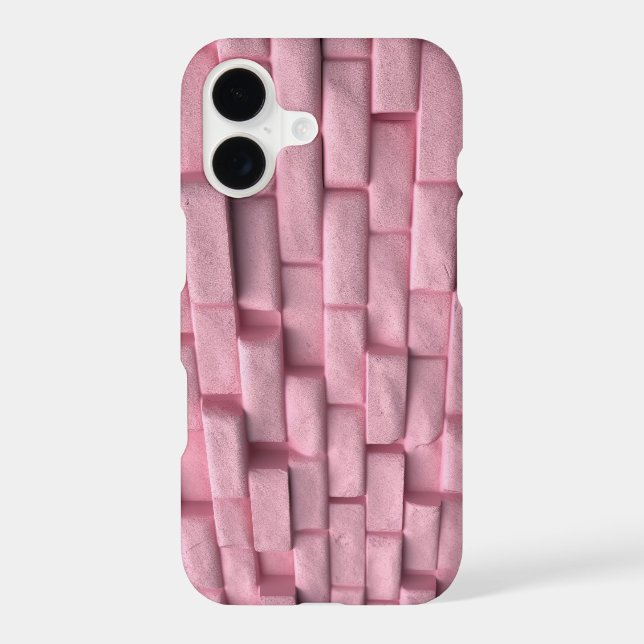 3D Pink Art Wall iPhone Case Mate (Back)