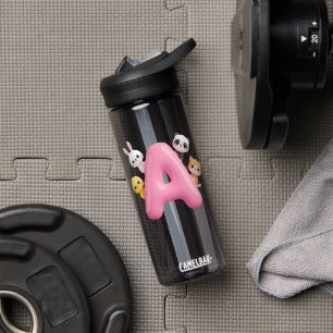 3D Pink Balloon Letter A CamelBak Water Bottle